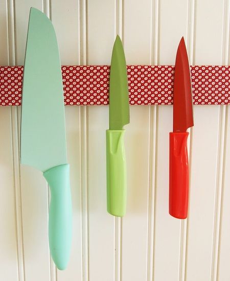 Making a Fabric-Covered Magnetic Knife Rack