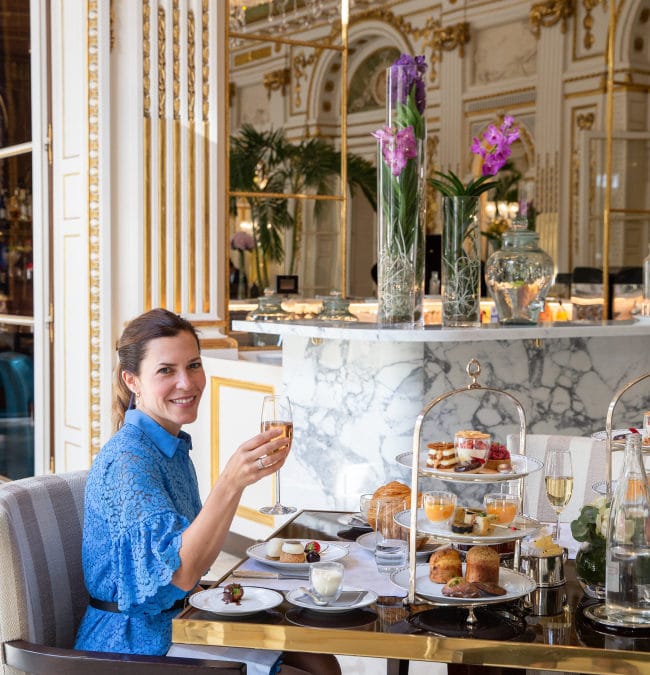 Afternoon Tea at the Peninsula Paris Hotel