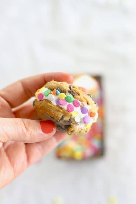 How to Make Sprinkle Ice Cream Sandwiches